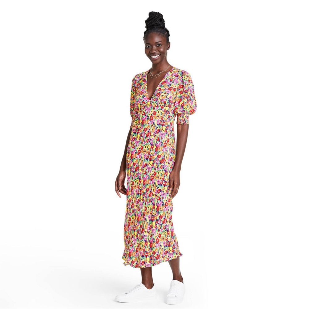 Floral Puff Sleeve Dress - Rixo for Target